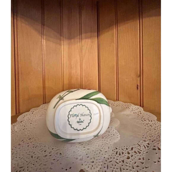 Vintage Spode Floral Haven Creamer Jug Imperialware Flowers Butterflies - Picture 6 of 6